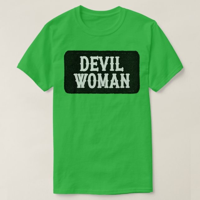 T-SHIRT DEVIL WOMAN (Design devant)