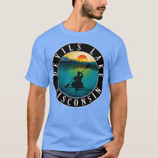 T-shirt Devils Lake Wisconsin Kayaking