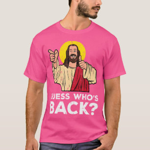 T-shirt Devin de Pâques Dont le dos Jésus Drôle Hommes Rel