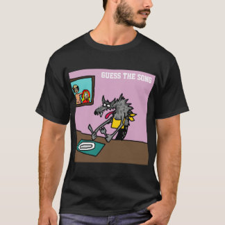 T-shirt Devine La Chanson Affamé Comme Le Loup