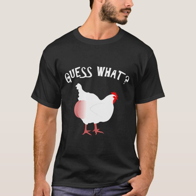 T-shirt Devinez Ce Beurre De Poulet Nice (Devant)