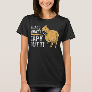 T-shirt Devinez ce Capy Butt Capybara Funny Capibara