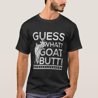 T-shirt Devinez ce chèvre Butt chèvre