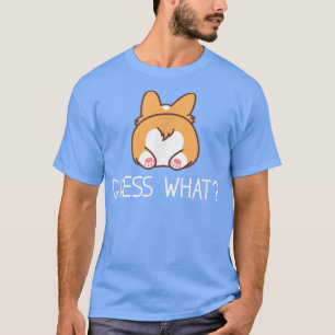 T-shirt Devinez ce Corgi Butt Funny Welsh Corgis Chien Cos