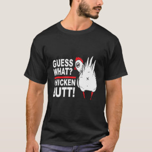 T-shirt Devinez ce poulet mais dire Humour