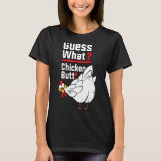 T-shirt Devinez quel bouton de poulet 1