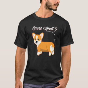 T-shirt Devinez Quel Corgi Fesse Cardigan Gallois Pembroke