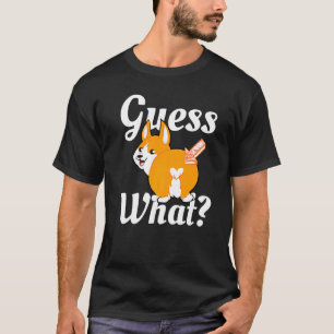 T-shirt Devinez Quel Corgi Fesses Chien Premium