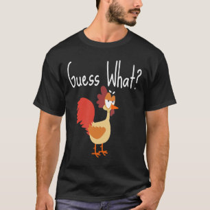 T-shirt Devinez Quel Jeu De Poulet Beurre De Poulet T