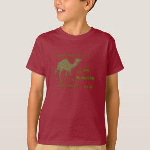 T-shirt Devinez Quel Jour C'Est ? Camel de la Journée de l