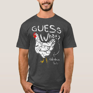 T-shirt Devinez quel poulet Vintage