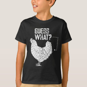 T-shirt Devinez Quoi ? Beurre De Poulet !