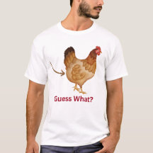 "Devinez quoi ?" Beurre de poulet style rétro