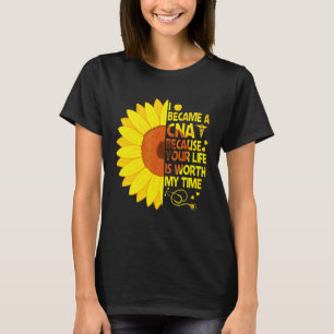 T-shirt Devint Un Infirmier Cna Journee Semaine Vie D'Infi