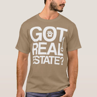 T-shirt Devis amusant vendeur courtier immobilier