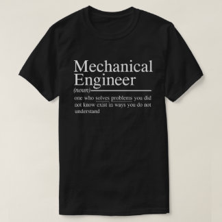 T-shirt devis amusants pour l'ingénieur mécanique