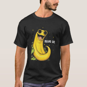 T-shirt Devis attrape-escargot Banana Slug pour attrape-es
