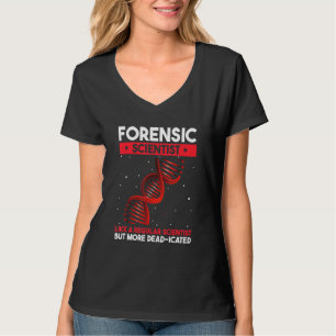 T-shirt Devis d'analyse ADN pour le laboratoire de crimina