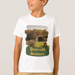 T-SHIRT DEVIS D'ANIMAUX DE DINOSAUR DESIGNS