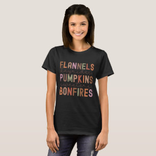 T-shirt Devis d'automne