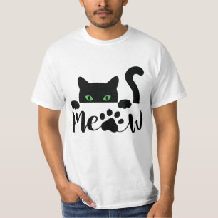 T-shirt Devis de chat Meow