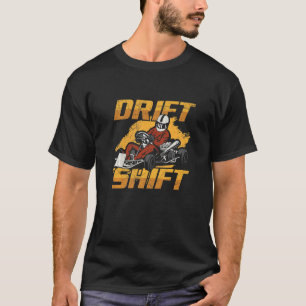 T-shirt Devis De Déplacement Pour Un Racer Kart