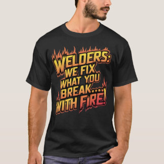 T-shirt Devis de soudure amusant