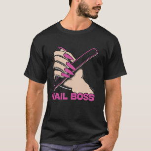 T-shirt Devis de technicien en onglerie Uniforme de travai