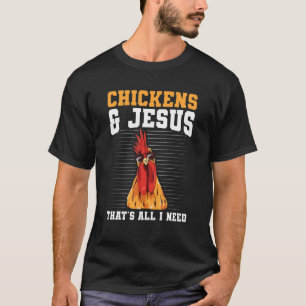 T-shirt Devis d'élevage de poulets de basse-cour pour un é