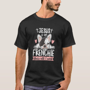 T-shirt Devis Frenchie pour un propriétaire français