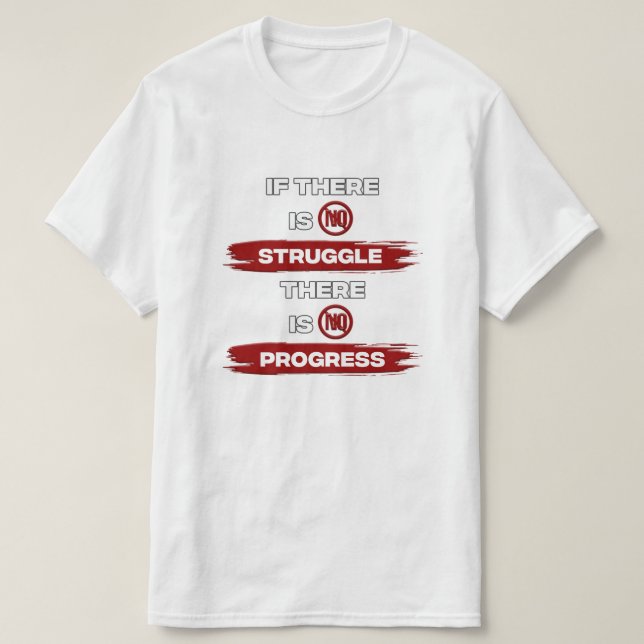 T-shirt Devis motivationnel (Design devant)