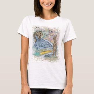 T-shirt Devise d'île Cook