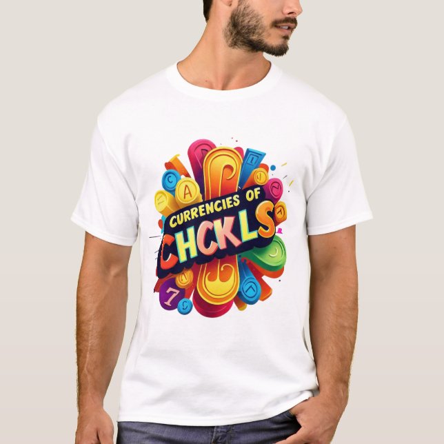 T-shirt "Devises de chickles" (Devant)