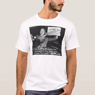 T-shirt Dewey Beats Truman Funny Cadeaux Boutons Tee - shi