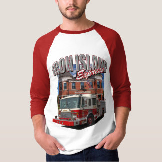 T-shirt d'express d'île de fer