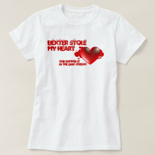 T-shirt Dexter a volé mon coeur