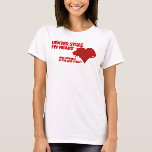 T-shirt Dexter m'a volé le coeur