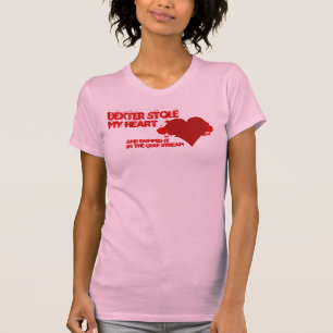 T-shirt Dexter m'a volé le coeur