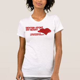 T-shirt Dexter m'a volé le coeur