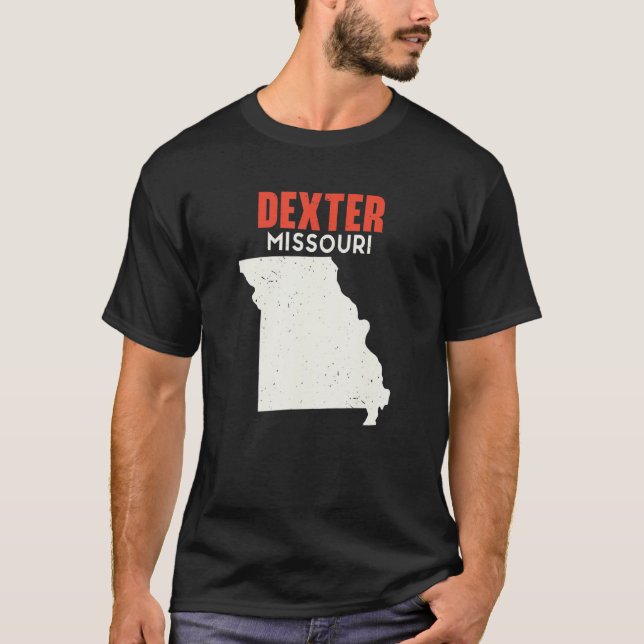 T-shirt Dexter Missouri USA State America Travel Missouria (Devant)
