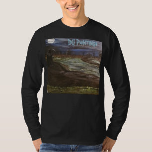 T-shirt DG Peintures Grim Reaper traquant (bleu) V3