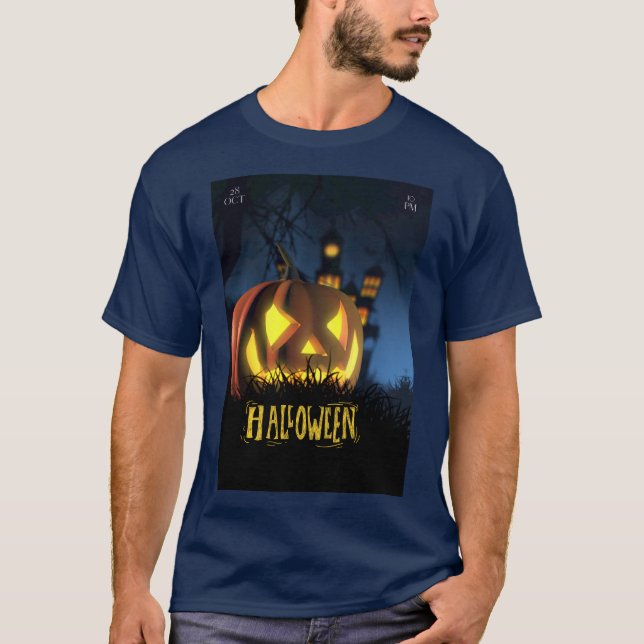 T-shirt d'Halloween (Devant)