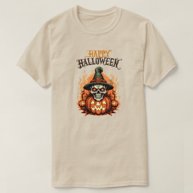 T-shirt d'Halloween (Design devant)