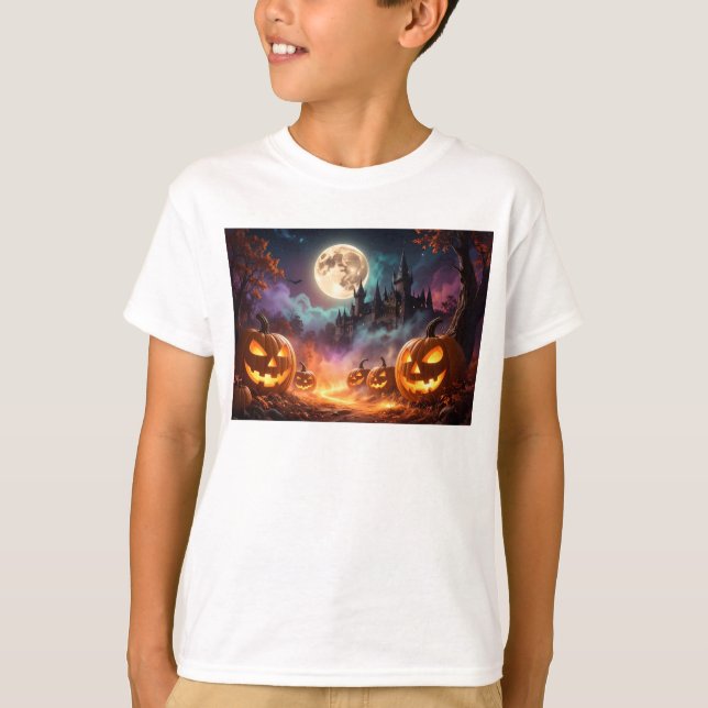 T-shirt d'Halloween (Devant)