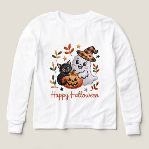 T-shirt d'Halloween mignon - Broderie Whimsical