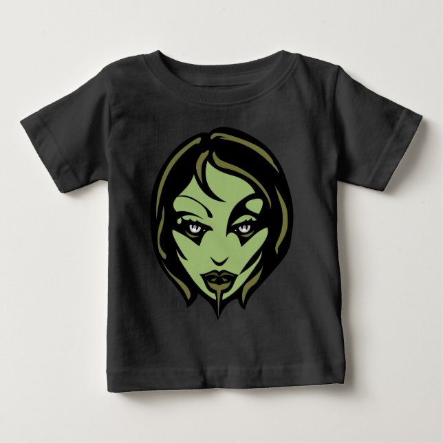 T-shirt d'Halloween pour bébé Zombie chemises pour (Devant)