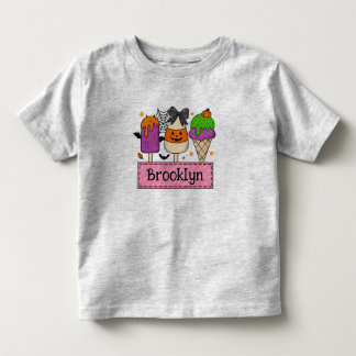 T-shirt d'Halloween pour filles personnalisable
