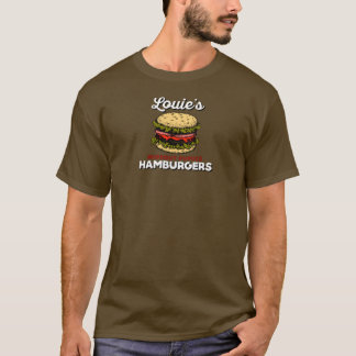 T-shirt d'hamburgers de ponce du Wipeout de Louis