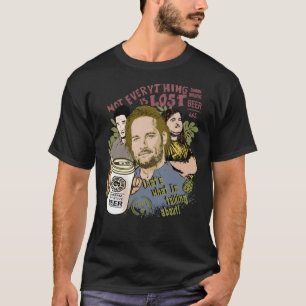T-shirt Dharma initiative bière - tout n'est pas perdu Cl