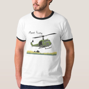 T-shirt d'hélicoptère de Huey de rassemblement
